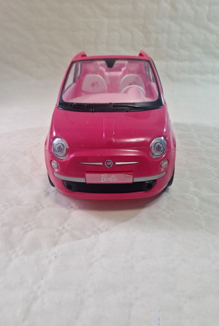Voiture Barbie  , Fiat 500 , 2012  , Mattel - photo numéro 4