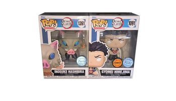 2 Funko Pop - Gyomei Chase Spécial édition 1091 + Inosuke Spécial édition 1261