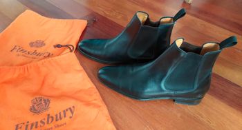 Bottines Finsbury Chelsea noires Taille 40,5