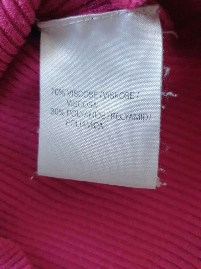 Haut fuchsia manches courtes 1 2.3 taille 34/36 - photo numéro 4