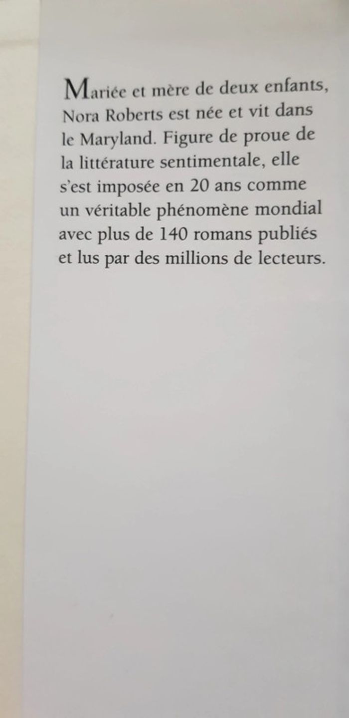 Livre "Douce revanche" de Nora Roberts - photo numéro 3
