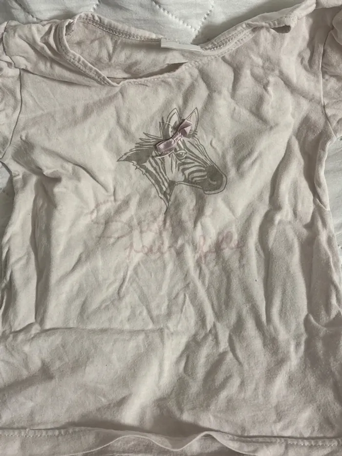 T shirt licorne taille 2-3ans marque kokinou - photo numéro 2