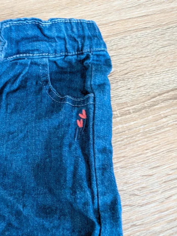 Short jeans bleu - photo numéro 3