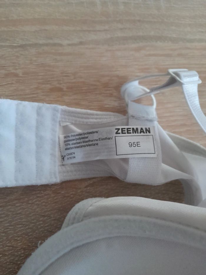 Soutien gorge Blanc 95 E - photo numéro 2