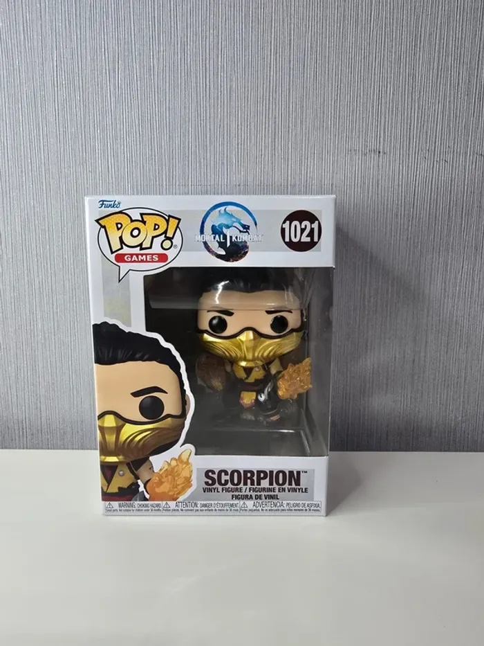 Figurine Pop Mortal Kombat Scorpion