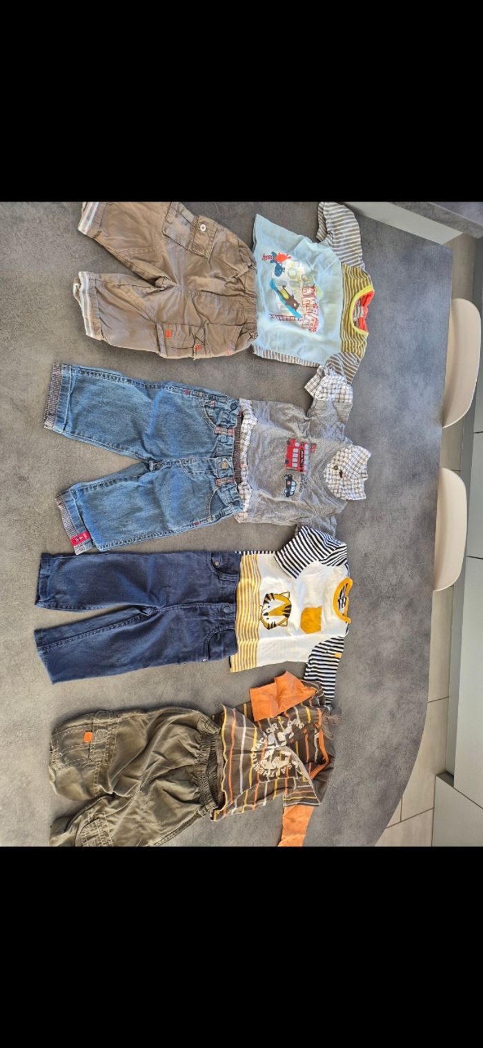 Lot de 4 ensembles 6 mois