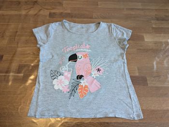 T-shirt Tropical summer fille 7-8 ans