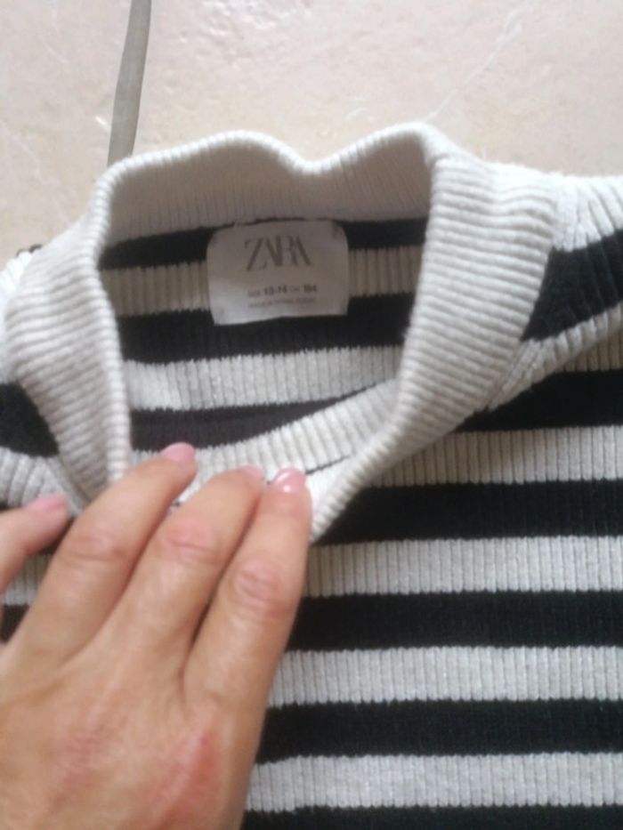 Pull marin Zara fille - photo numéro 5