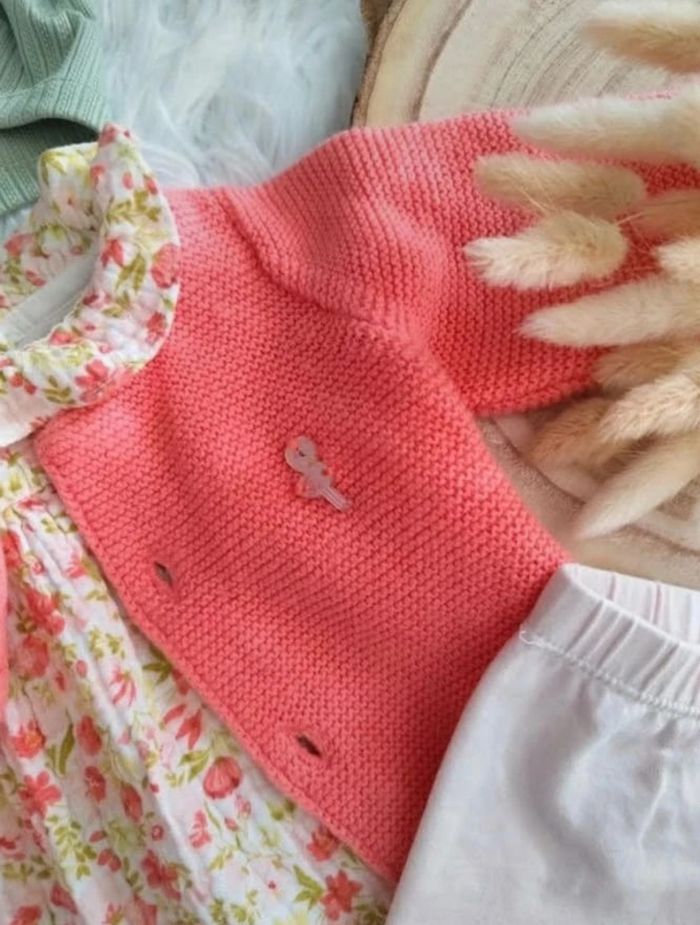 Ensemble complet 5 pièces sergent major fille 1 mois 🎀 - photo numéro 5