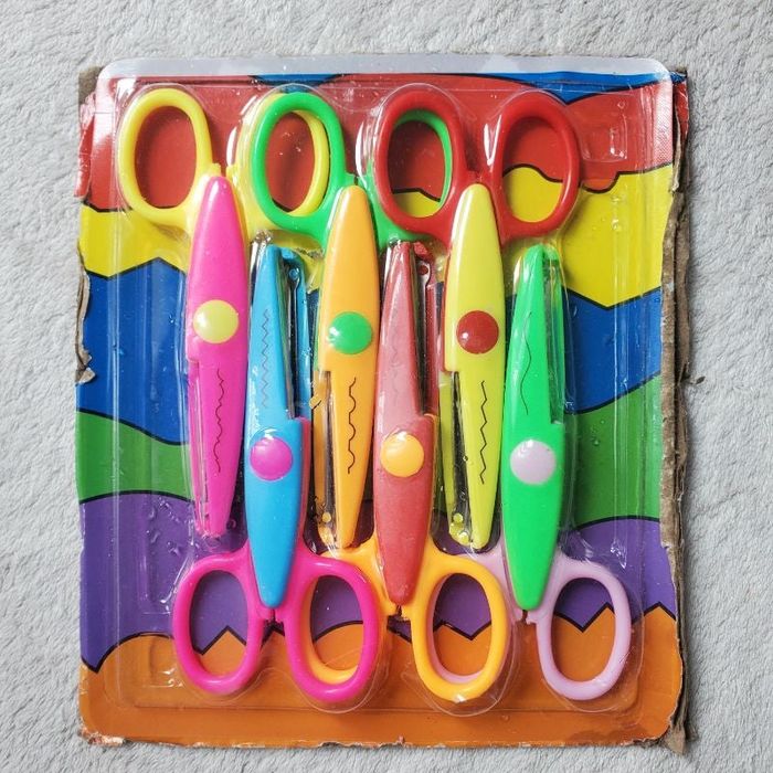 6 paires de ciseaux cranteurs de 13 cm