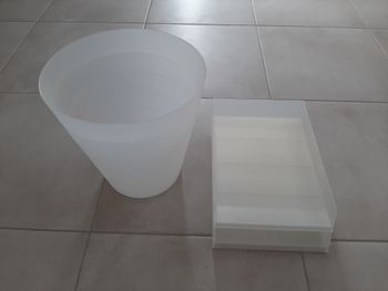 Lot Organisateur de bureau (Range documents + Poubelle) "Ikea"