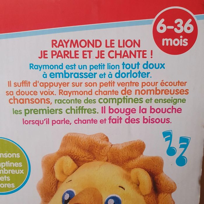Peluche Raymond le lion - photo numéro 6