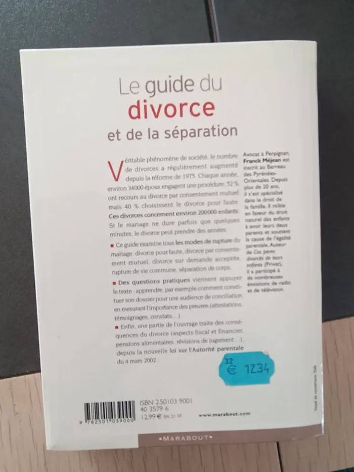 Livre guide du divorce - photo numéro 3
