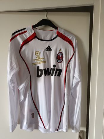 Maillot collector Milan Ac finale Ligue des champions Maldini