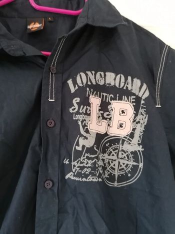Chemise homme manches courtes portée une fois comme neuve