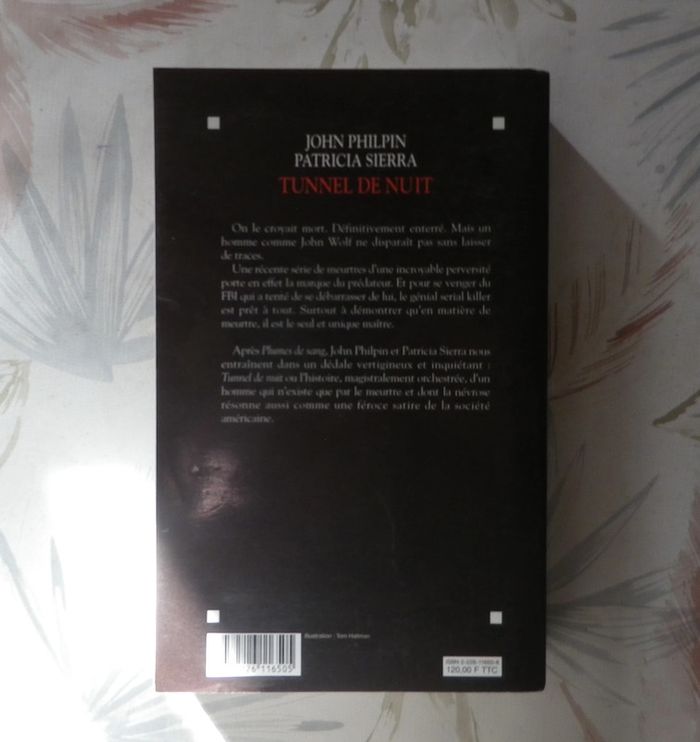 Tunnel de nuit de John Philpin et Patricia Sierra Ed. Albin Michel - photo numéro 2