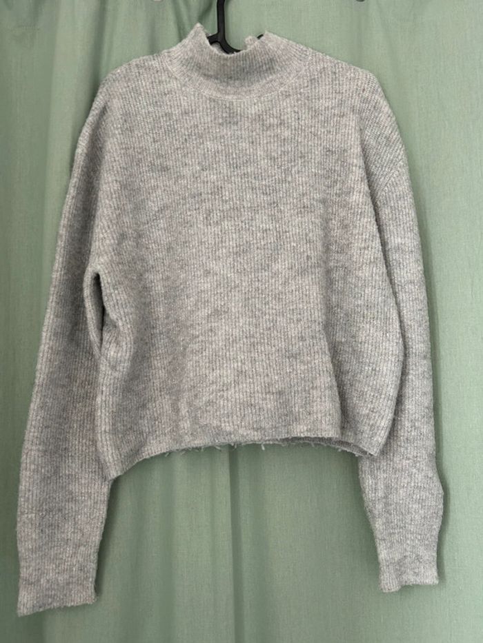 Pull gris bizzbee - photo numéro 2
