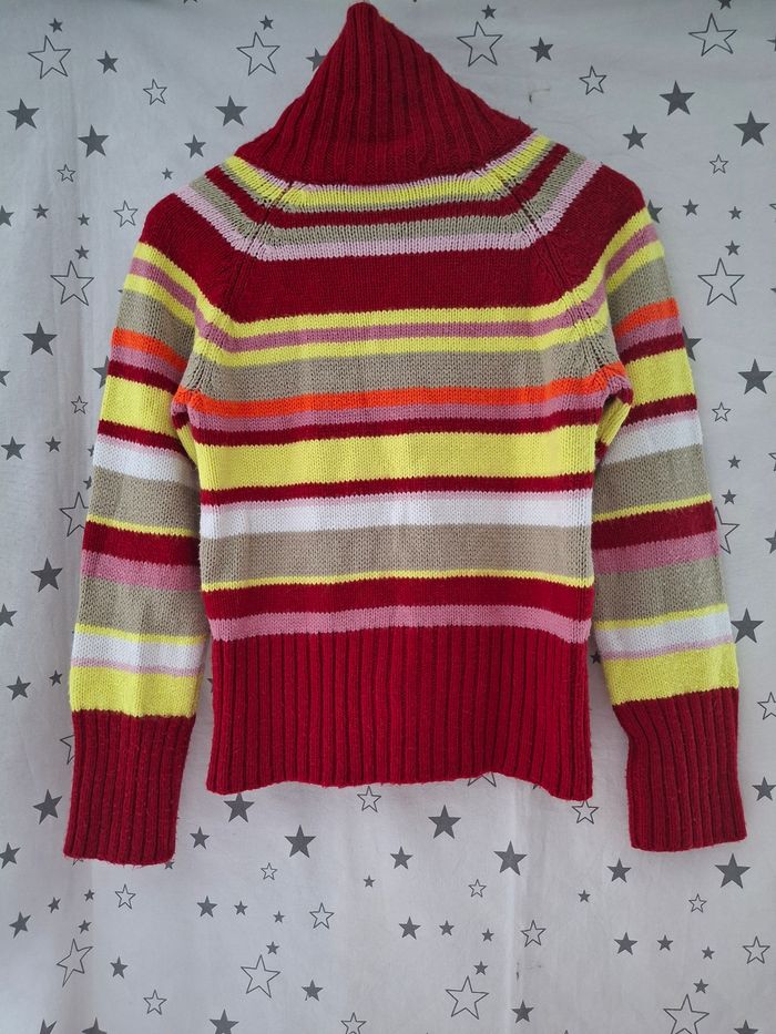 Veste zippée multicolore col montant 12 ans Blue
Bon état ni trous ni tache - photo numéro 5