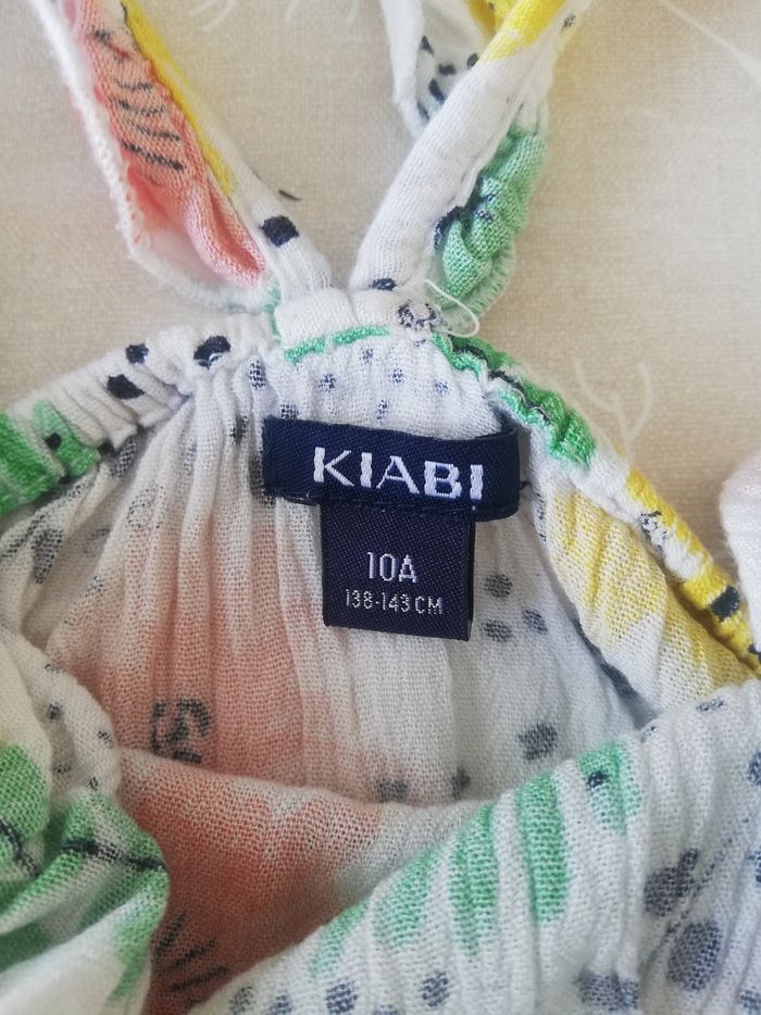 Débardeur à bretelles 10 ans Kiabi neuf 3€ - photo numéro 2