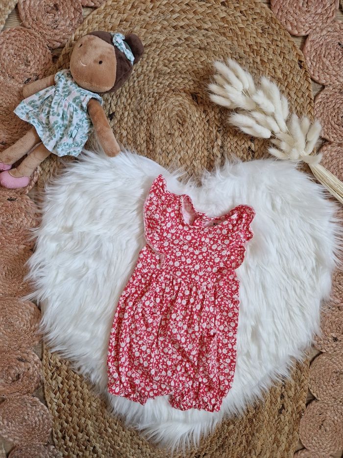 Combishort rouge kiabi