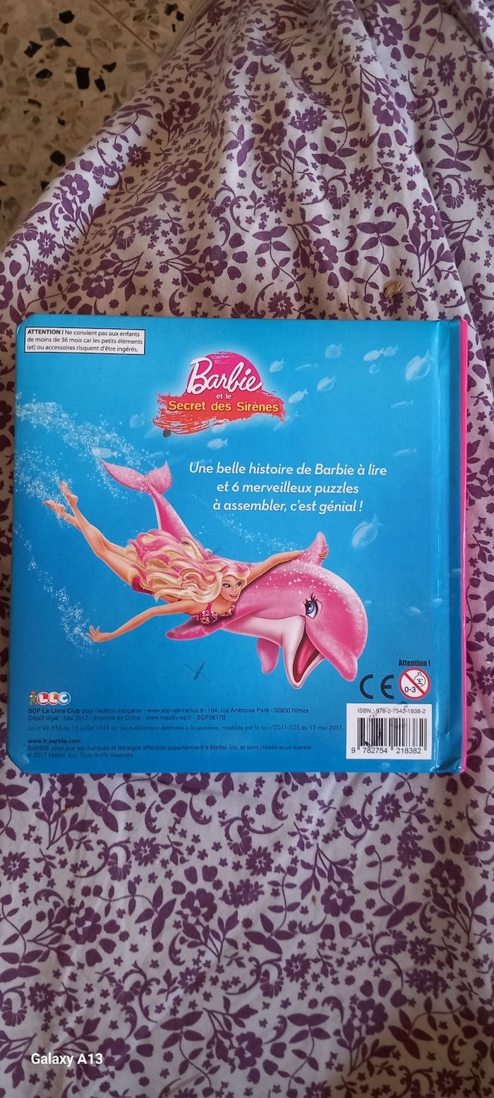Livre puzzles barbie - photo numéro 2