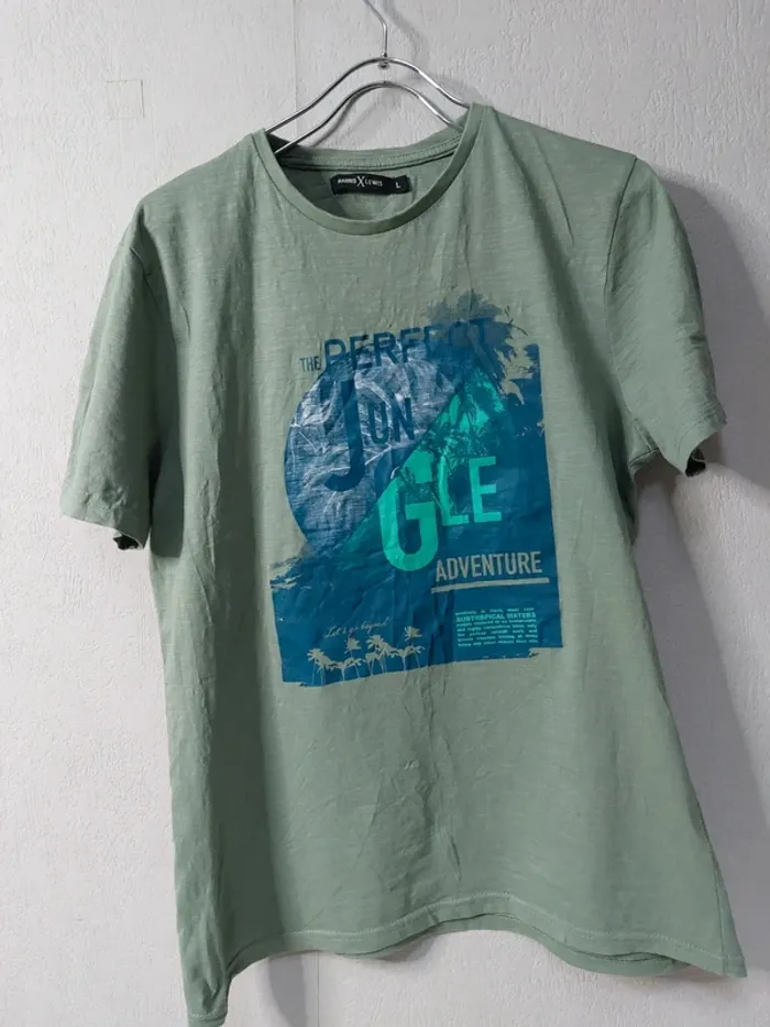 Tee-shirt mprimé"Harris X Lewis" - photo numéro 2