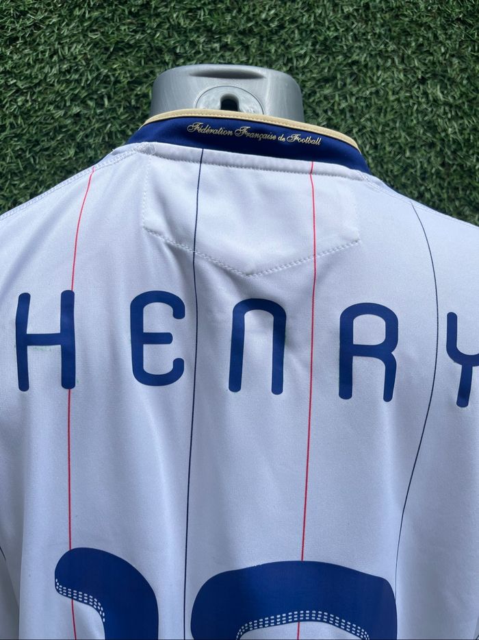 Maillot Henry équipe de France - photo numéro 3