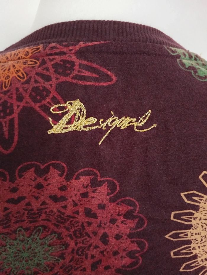 Tee-shirt manches longues Desigual taille M - photo numéro 5