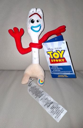 Peluche fourchette toy story schoulder disney