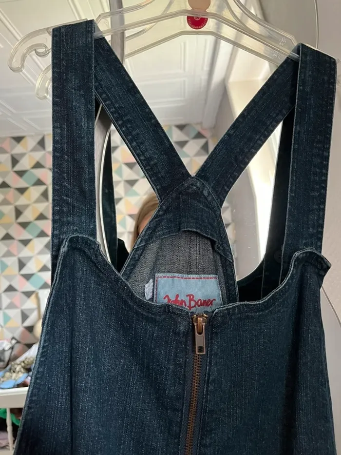 Robe salopette jean Jonh Baner - photo numéro 3