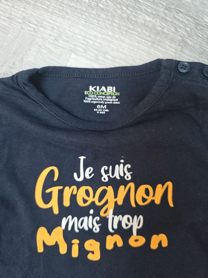 Tee shirt garcon 6 mois - photo numéro 3