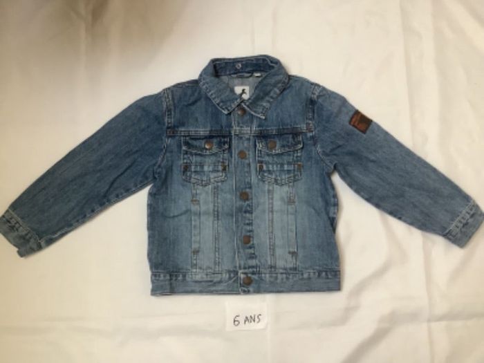 Veste en jean 6 ans