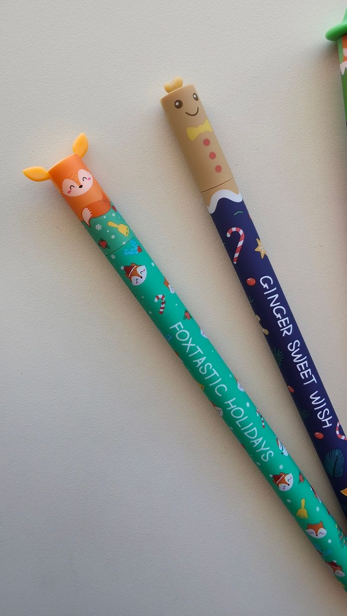 Lot de  7 Stylos Noël 🎅de la collection Edition limitée Noël - photo numéro 2