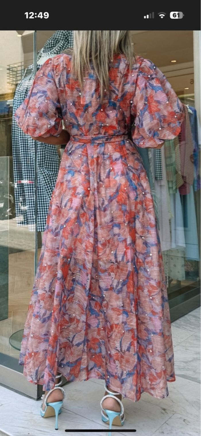 Robe fleuri longue - photo numéro 2