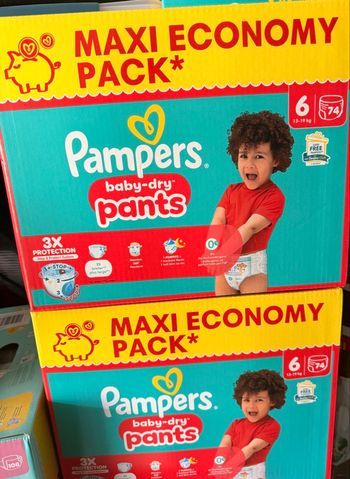 Couche taille 6 pants Pampers 