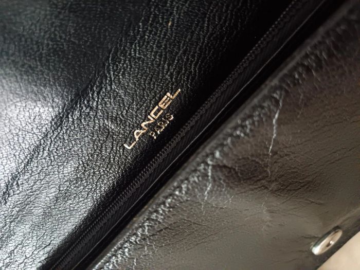Sac pochette chaîne Lancel vintage - photo numéro 9