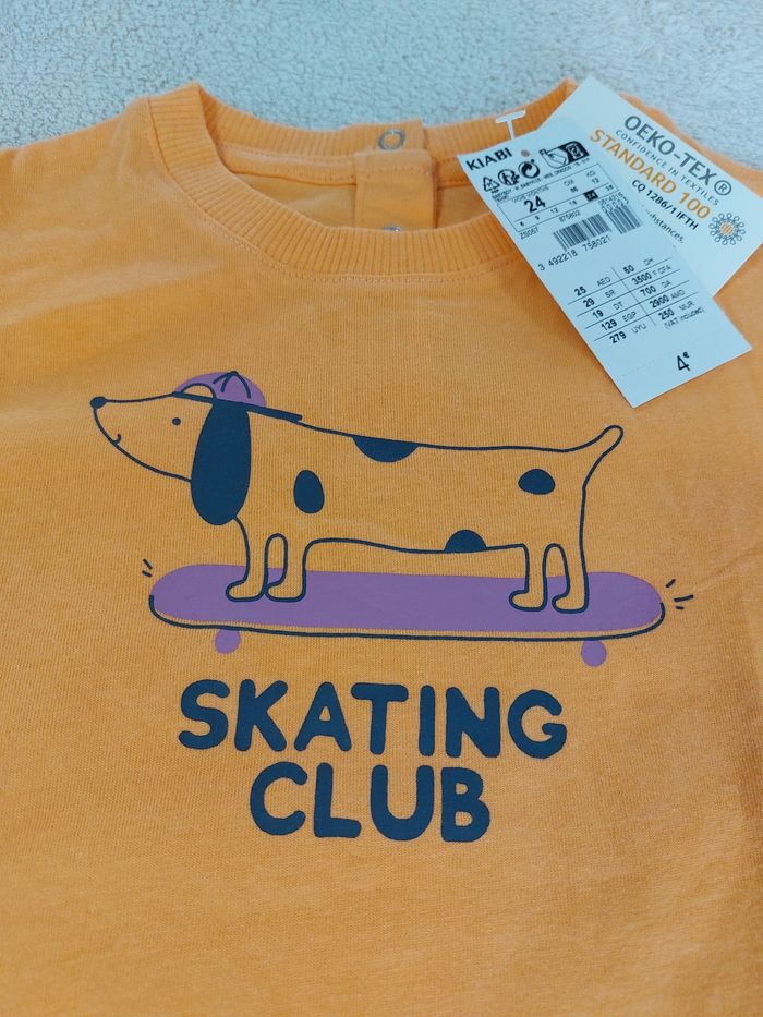 Lot body + t shirt MC 24 mois - photo numéro 5