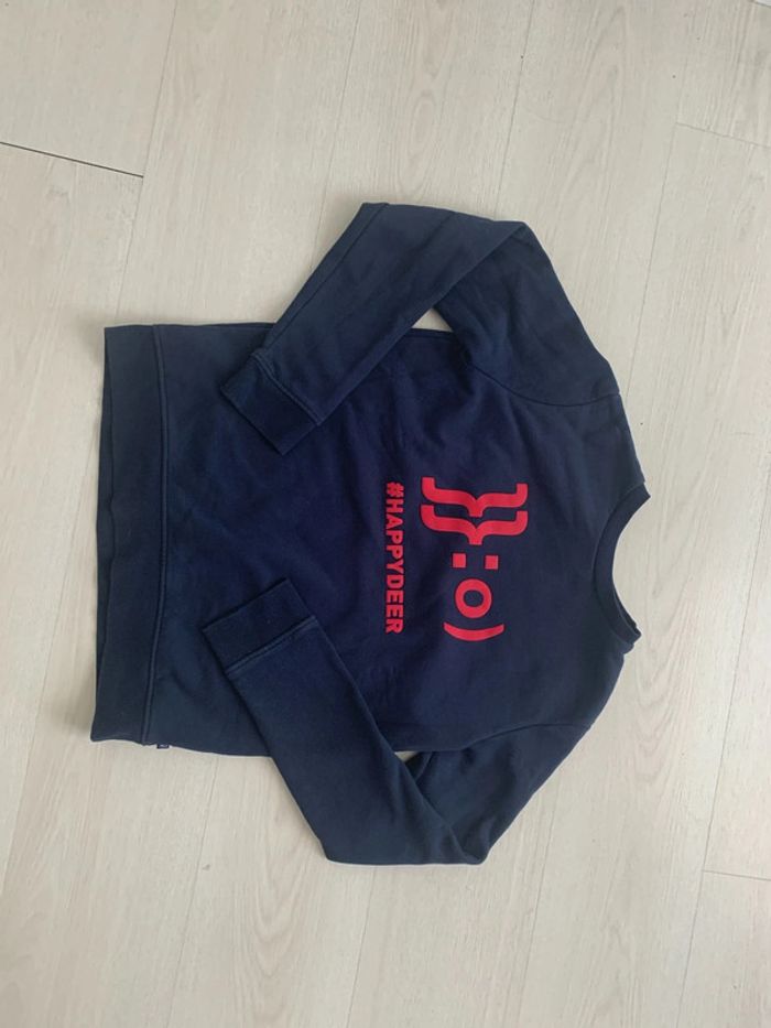 Pull bleu marine