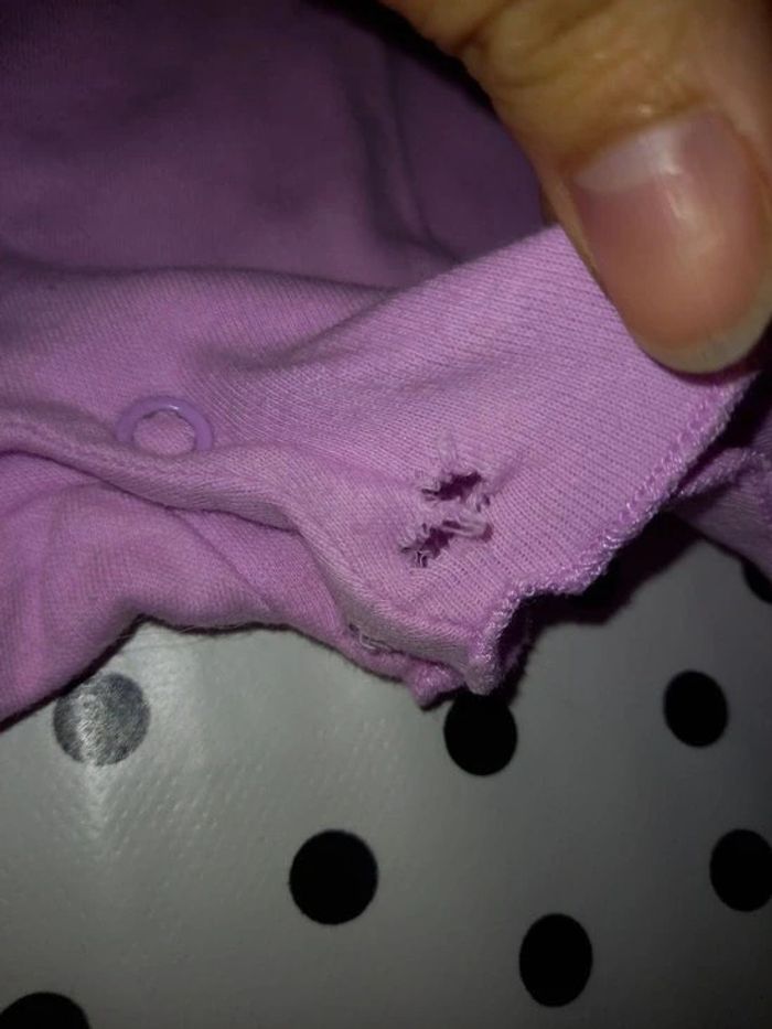 Barboteuse fille 1 mois - photo numéro 4