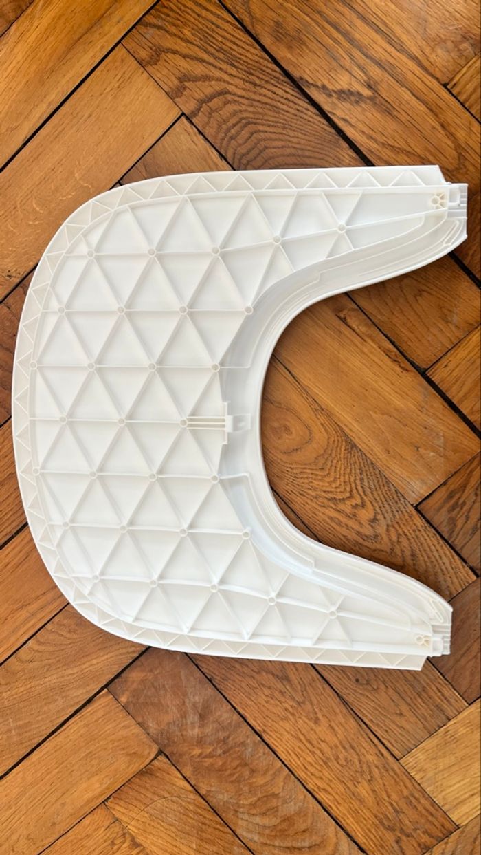 Plateau / tablette blanche pour chaise évolutive Tripp Trapp Stokke - photo numéro 2
