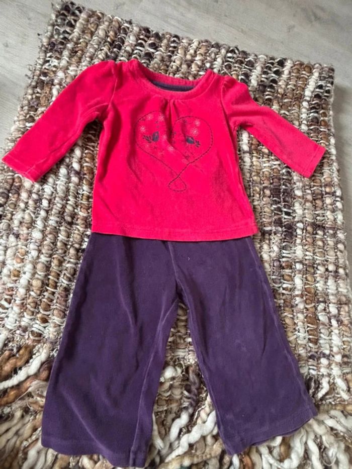 Pyjama fille 2 pièces 2 ans Gemo