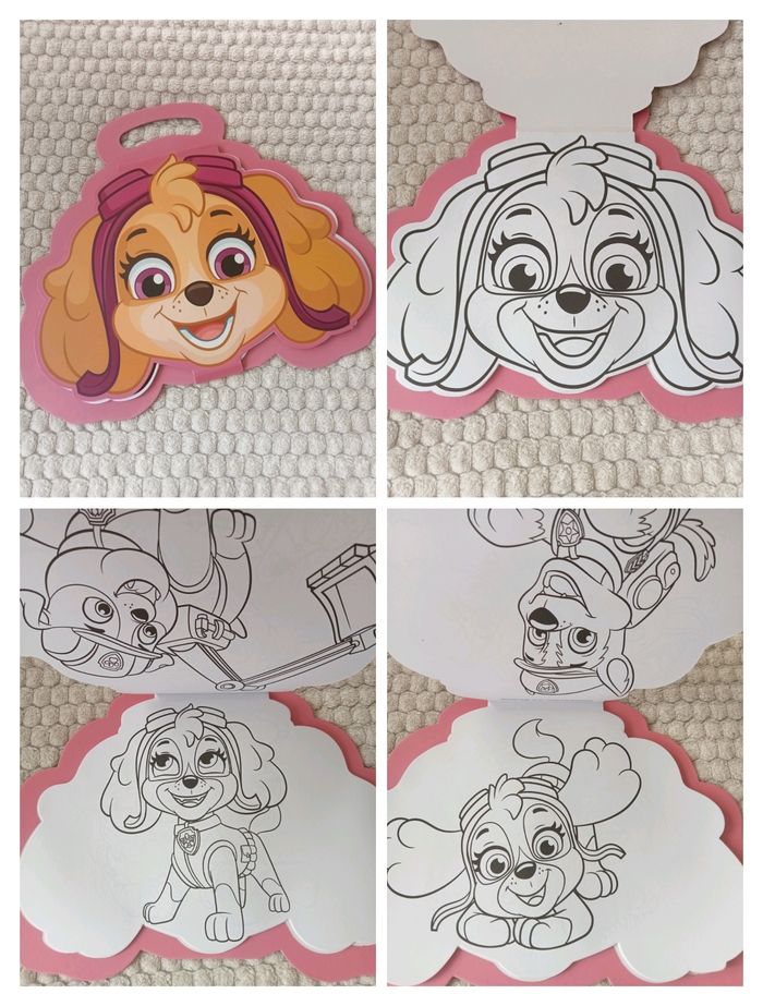 Livre de coloriage Paw patrol