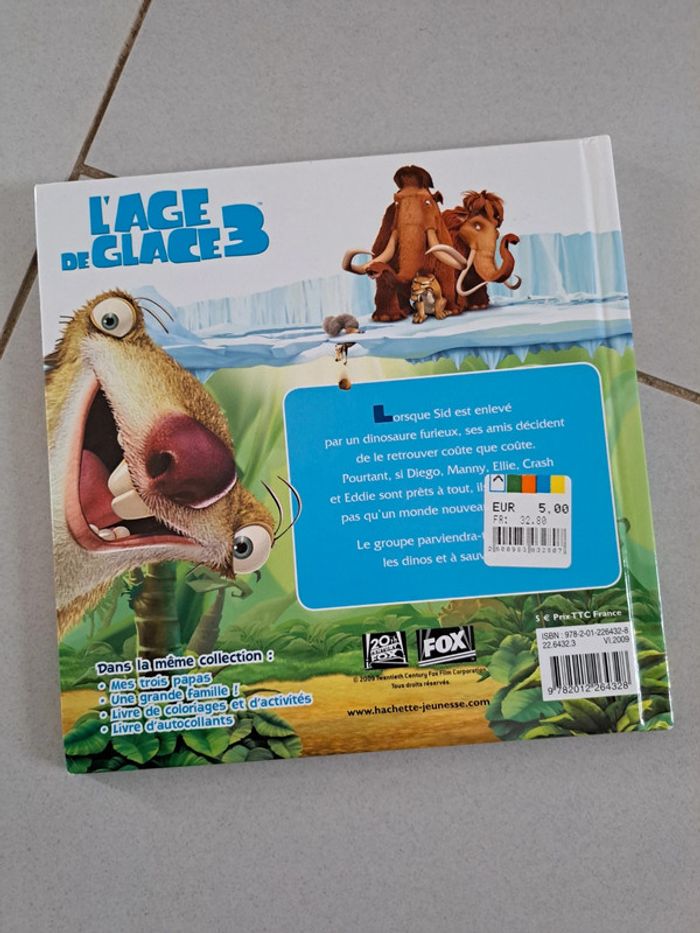Livre l'âge de glace - photo numéro 3