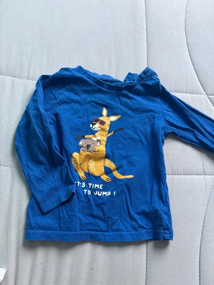 T-shirt manches longues gemo 24m - photo numéro 2