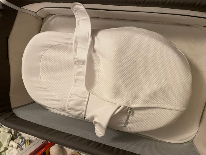 Cocoonababy® RED CASTLE- Fleur de coton® Blanc + drap + couverture