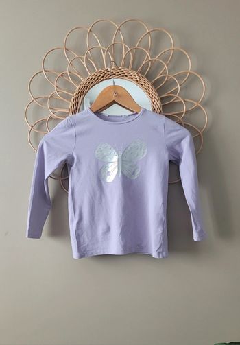 Haut manches longues violet h&m 4 ans neuf