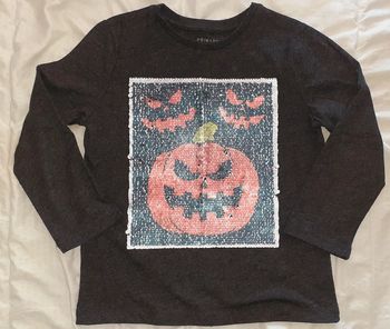 Haut manches longues halloween enfant 4-5 ans / Primark