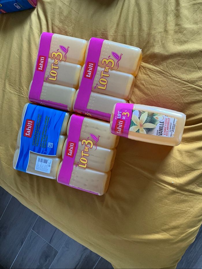 15 gel douche Tahiti neufs, vanille, 30 % remise avec code