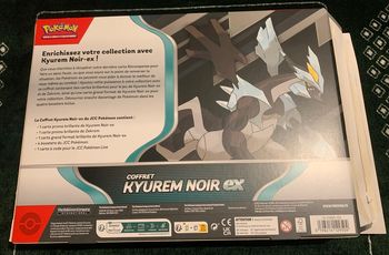 Coffret vide Kyurem noir Ex