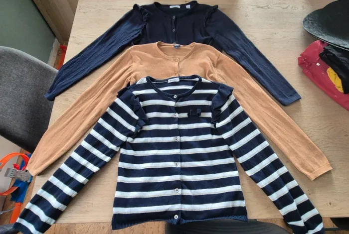 Lot de 3 gilets